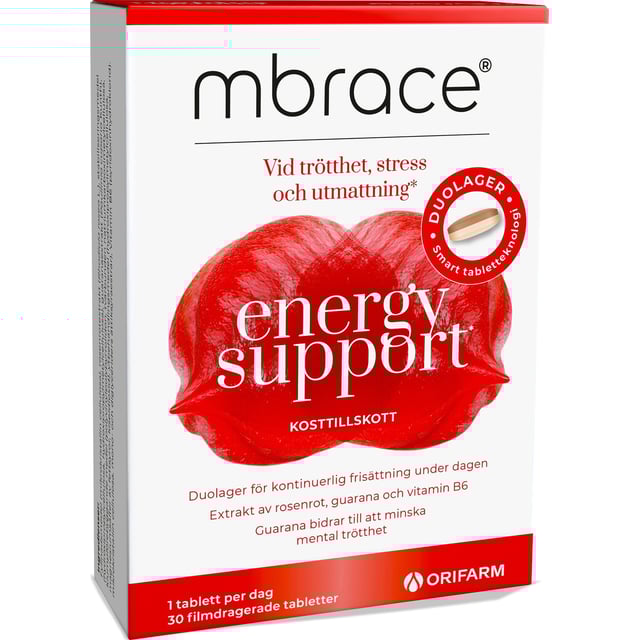 Mbrace Energy Support 30 tabletter