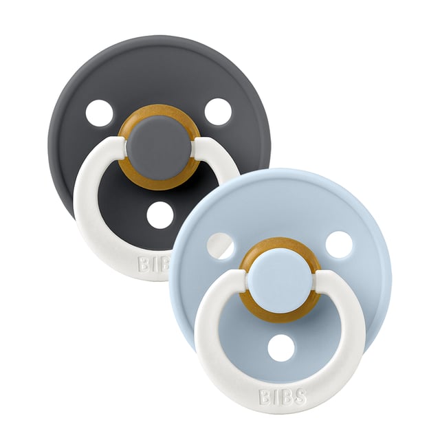 BIBS Colour Latex 0+ månader Size 1 Iron Glow/Baby Blue Glow 2 st | Baby, barn & förälder - Nappar & napphållare - Nattnappar,Baby, barn & förälder - Nappar & napphållare - Nappar för nyfödda,Baby, barn & förälder - Nappar & napphållare - Nappar | Apoteka