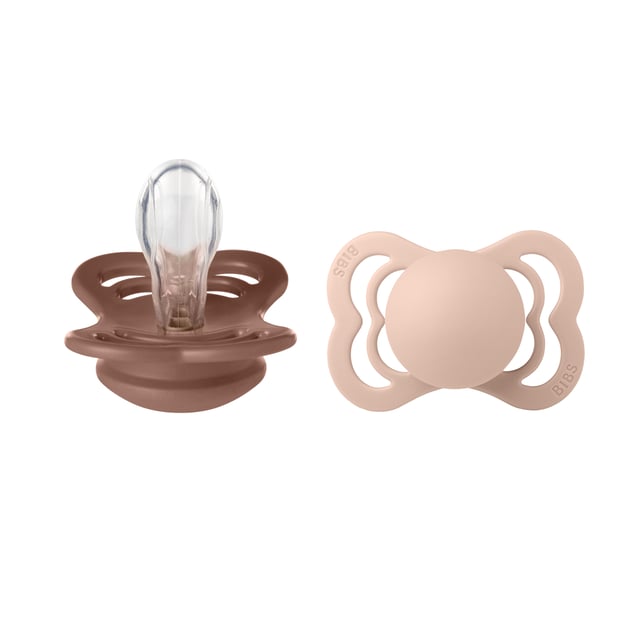 BIBS Supreme Silicone 0+ månader Size 1 Woodchuck/Blush 2 st | Baby, barn & förälder - Nappar & napphållare - Nappar för nyfödda,Baby, barn & förälder - Nappar & napphållare - Nappar | Apoteka