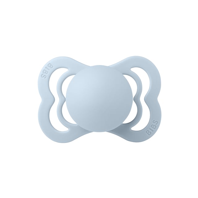 BIBS Pacifier Supreme Silicone 0+ månader Size 1 Baby Blue | Baby, barn & förälder - Nappar & napphållare - Nappar för nyfödda,Baby, barn & förälder - Nappar & napphållare - Nappar | Apoteka