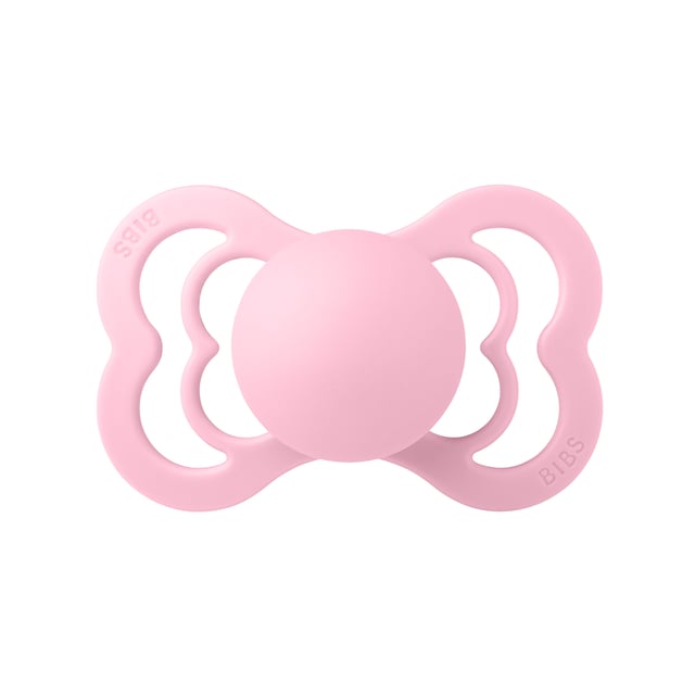 BIBS Pacifier Supreme Silicone 6+ månader Size 2 Baby Pink | Baby, barn & förälder - Nappar & napphållare - Nappar | Apoteka
