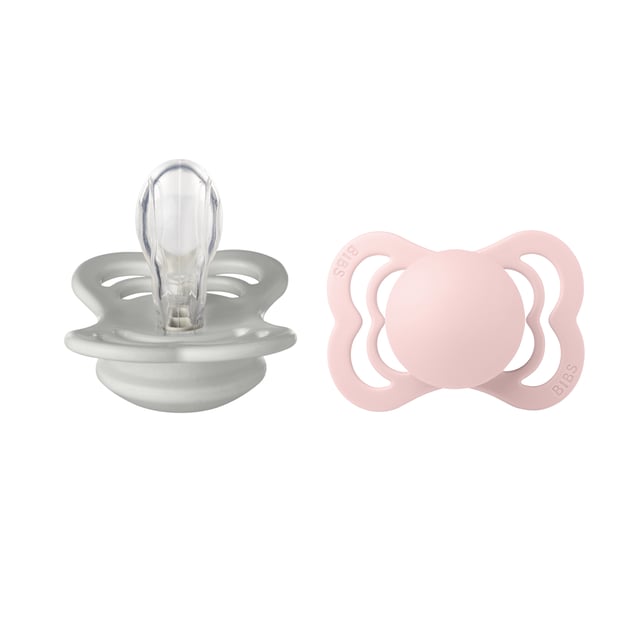 BIBS Supreme Silicone 0+ månader Size 1 Haze/Blossom 2 st | Baby, barn & förälder - Nappar & napphållare - Nappar för nyfödda,Baby, barn & förälder - Nappar & napphållare - Nappar | Apoteka