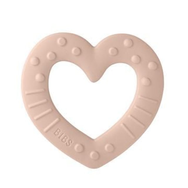 BIBS Baby Bitie Heart Blush | Baby, barn & förälder - Leksaker - Bitringar & bitleksaker | Apoteka