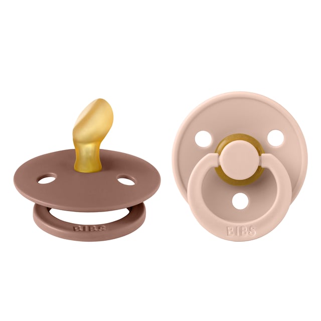 BIBS Colour Latex 0+ Månader Size 1 Anatomical Blush/Woodchuck 2 st | Baby, barn & förälder - Nappar & napphållare - Nappar för nyfödda,Baby, barn & förälder - Nappar & napphållare - Nappar | Apoteka