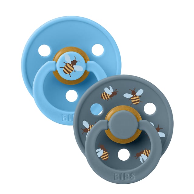 BIBS Studio Colour Bumblebee Latex 0+ månader Size 1 Breeze Mix 2 st | Baby, barn & förälder - Nappar & napphållare - Nappar för nyfödda,Baby, barn & förälder - Nappar & napphållare - Nappar | Apoteka