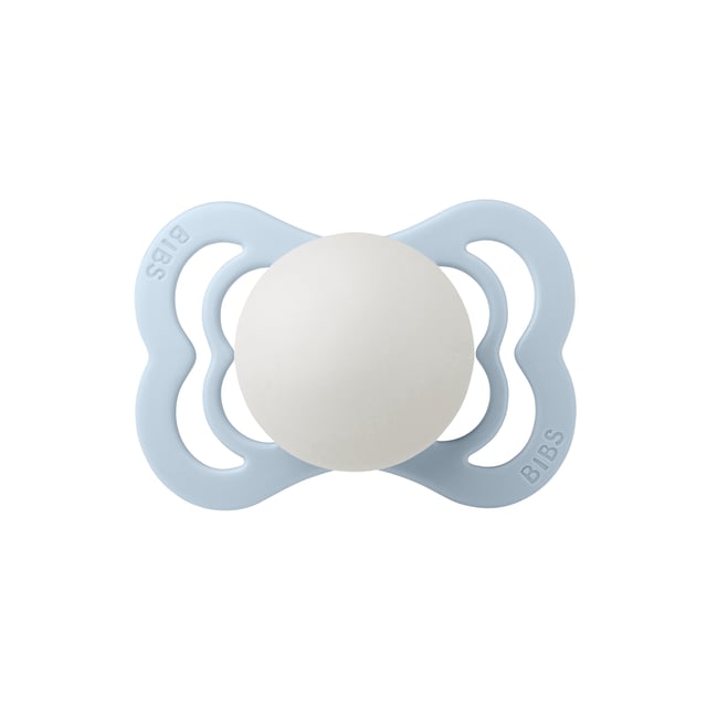 BIBS Pacifier Supreme Silicone 0+ månader Size 1 Baby Blue GLOW | Baby, barn & förälder - Nappar & napphållare - Nappar | Apoteka