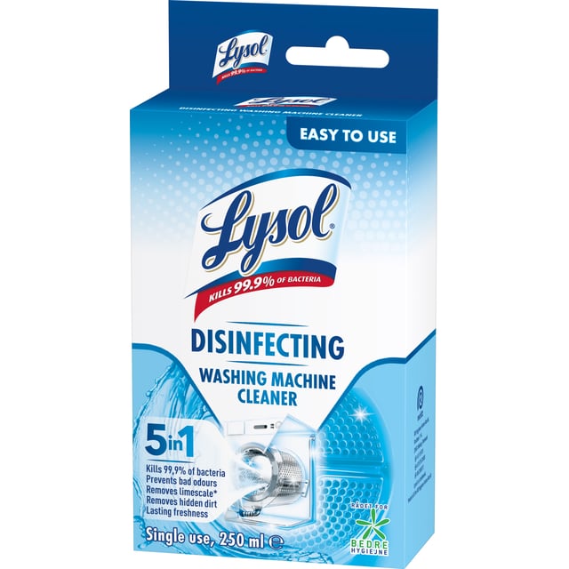 Lysol Desinficerande Tvättmaskinsrengöring 5 in 1 250 ml