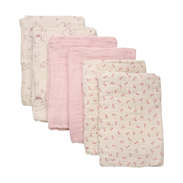 Pippi Muslinfilt Sheer Bliss Mix 6 st | Baby, barn & förälder - Babyfiltar | Apoteka