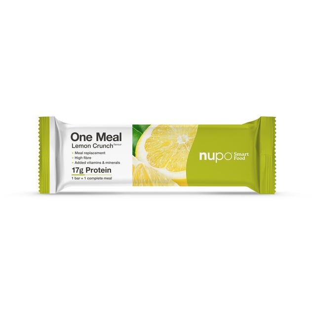 Nupo One Meal Bar Lemon Crunch | Viktkontroll - Måltidsersättning | Apoteka