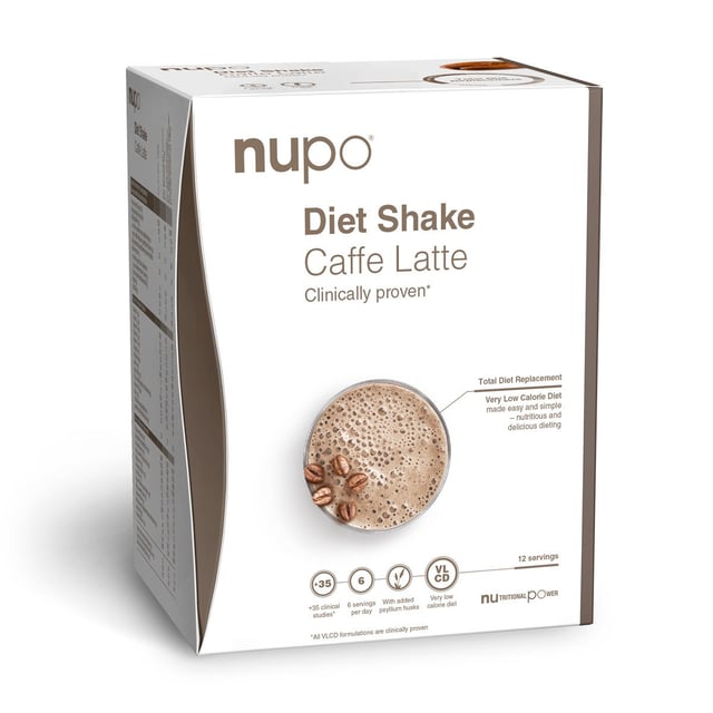 Nupo Diet Shake Caffe Latte 12 portioner | Viktkontroll - Måltidsersättning | Apoteka