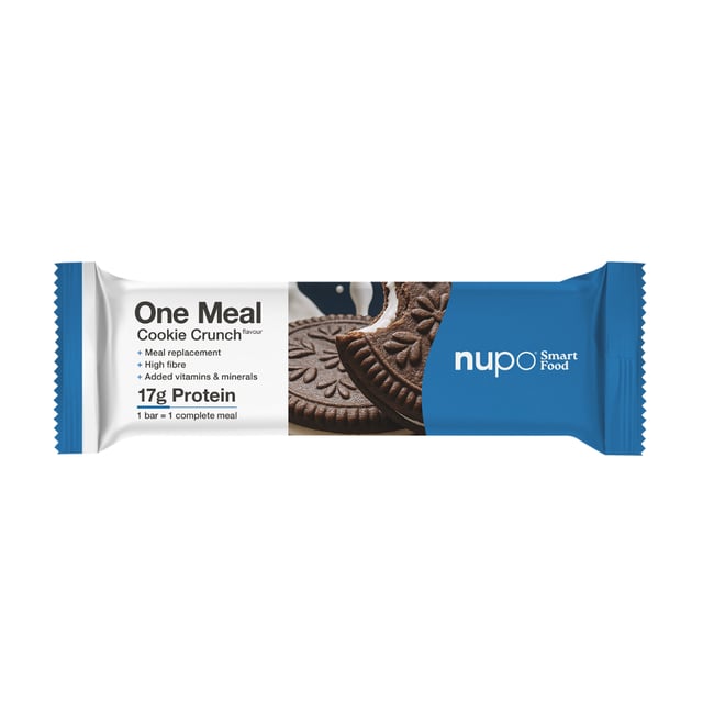Nupo One Meal Bar Cookie Crunch | Mat & dryck - Bars - Proteinbars | Apoteka