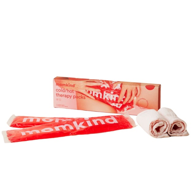 momkind Isbinda och Värmekudde 2 Förpackningar och 2 Bomullshylsor | Träning - Träningsvärk & muskelsmärtor - Värmeplåster & kyldynor | Apoteka