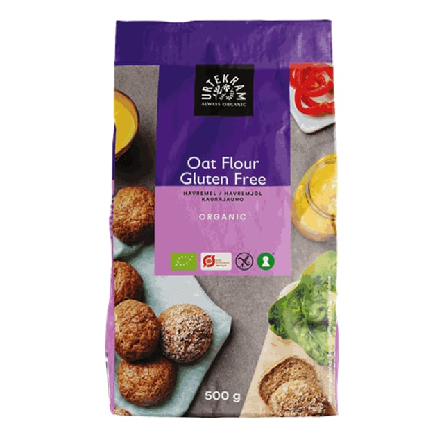 Urtekram Food Glutenfritt Havremjöl 500g