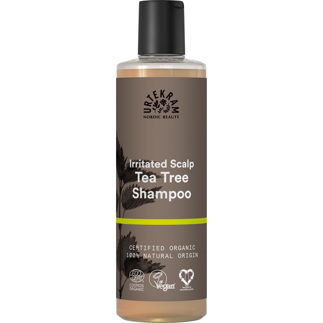 Urtekram Beauty Tea Tree Shampoo Irritated Scalp 250 ml | Hårvård - Schampo - Schampo för torrt hår,Hårvård - Torr hårbotten | Apoteka