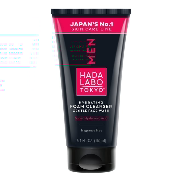 HADA LABO TOKYO MEN Hydrating Foam Cleanser Gentle Face Wash 150 ml | Hudvård - Hudvård för män - Ansiktsvård för män - Ansiktsrengöring | Apoteka