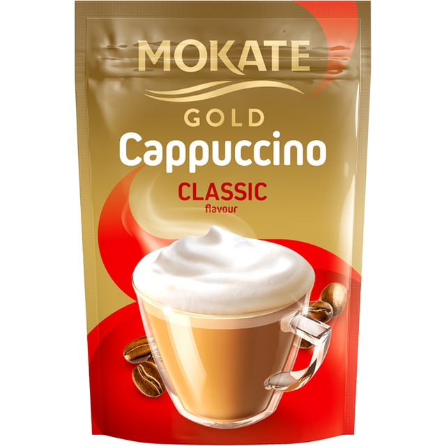 Mokate Cappuccino Classic Gold Zip 100 g | Mat & dryck - Drycker - Kaffe - Bryggkaffe | Apoteka