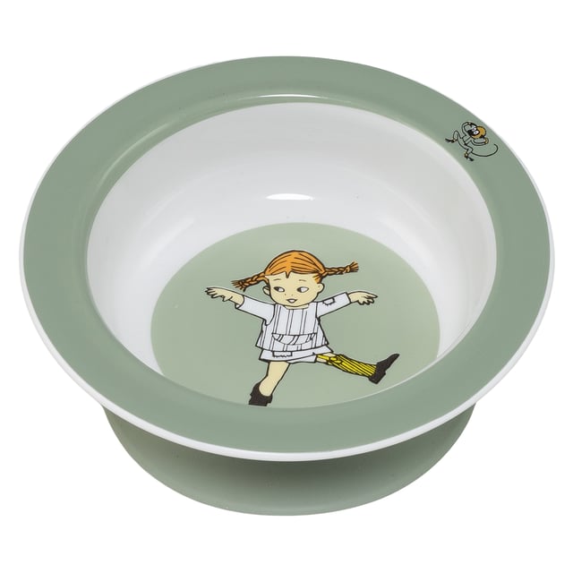 Rätt Start, Pippi Cirkus Sugkoppstallrik Grön 1st | Baby, barn & förälder - Mata - Barntallrikar & barnbestick | Apoteka