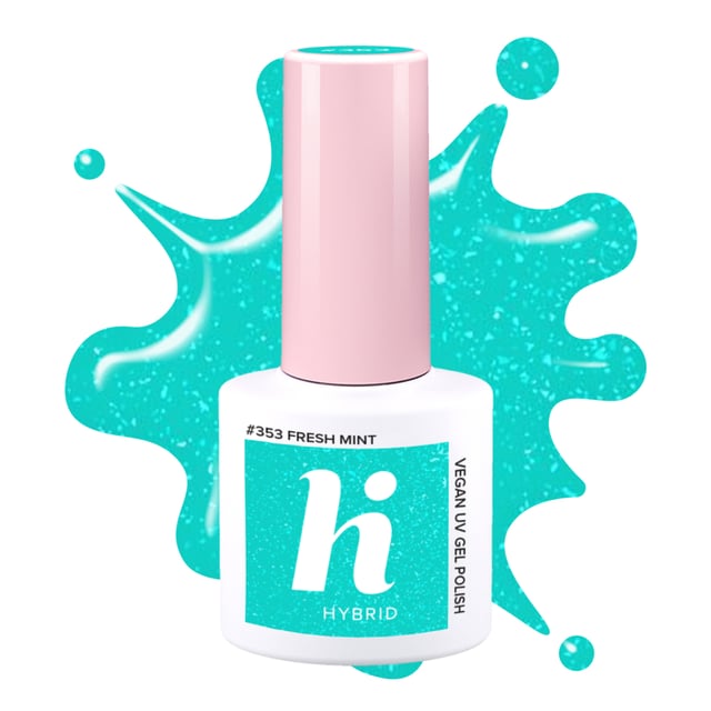 hi hybrid #353 UV Gel Polish Fresh Mint 5 ml | Smink - Naglar - Nagellack - Färgat nagellack | Apoteka