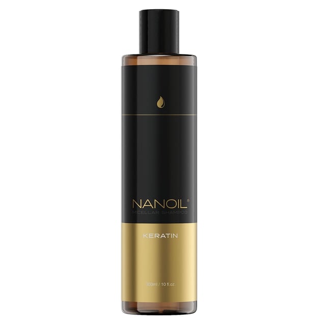 Nanoil Keratin Micellar Shampoo 300 ml | Hårvård - Schampo - Schampo för skadat hår | Apoteka