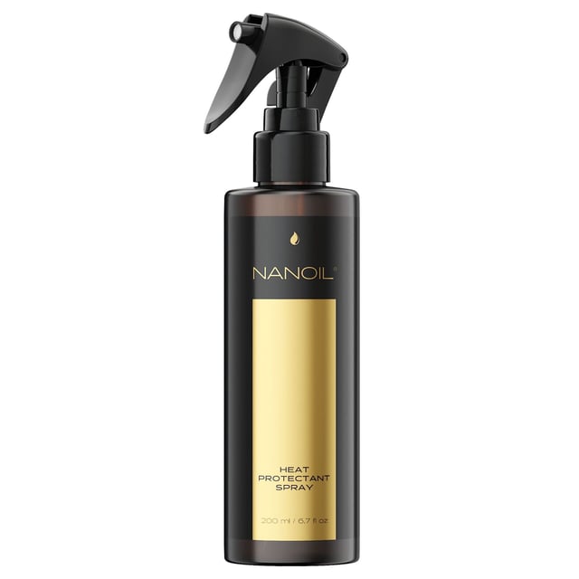 Nanoil Heat Protectant Spray 200 ml | Hårvård - Hårstyling - Värmeskydd | Apoteka