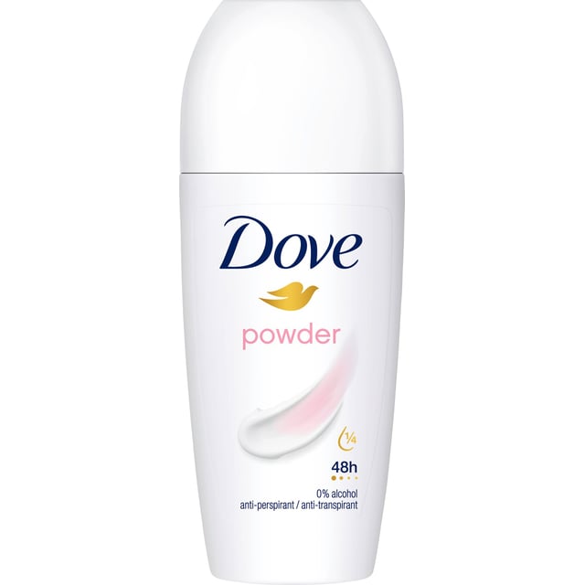 Dove 48h Powder Antiperspirant Deo Roll-on 50ml | Hudvård - Kroppsvård - Deodorant - Antiperspirant | Apoteka