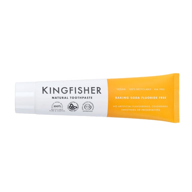 Kingfisher Baking Soda Tandkräm Utan Fluor 100 ml