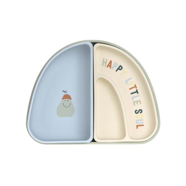 Lässig Happy Fruits Lemon Tallrik Med Fack Slikon set 3 delar Happy Fruits Lemon | Baby, barn & förälder - Mata - Barntallrikar & barnbestick | Apoteka