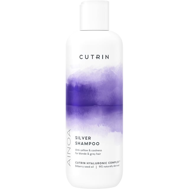 Cutrin New Ainoa Silver Shampoo 300 ml | Hårvård - Schampo - Silverschampo | Apoteka
