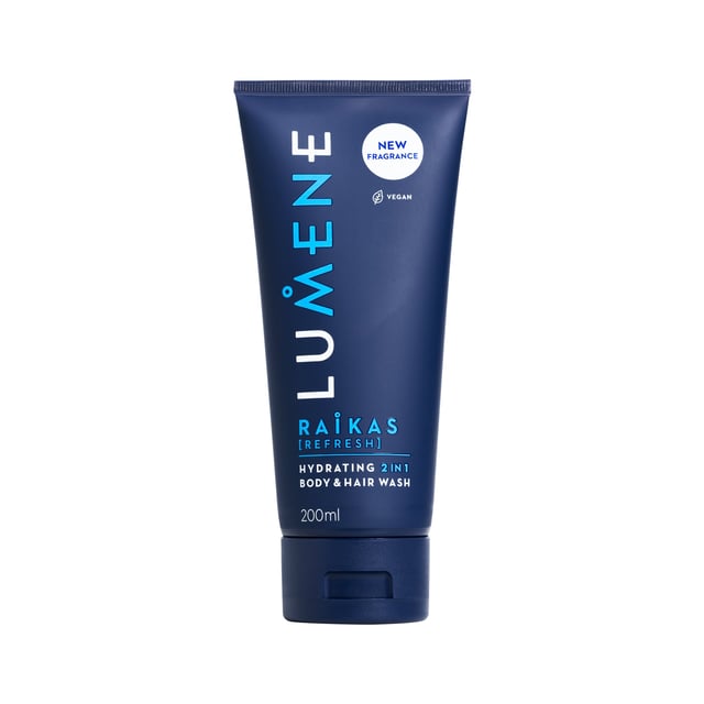 Lumene Raikas Refresh Men Hydrating 2in1 Body & Hair Wash 200 ml