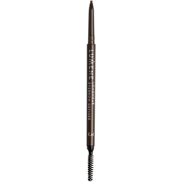 Lumene Longwear Eyebrow Definer 3 Ash Brown 0,09 g | Smink - Ögonbryn - Ögonbrynspenna | Apoteka