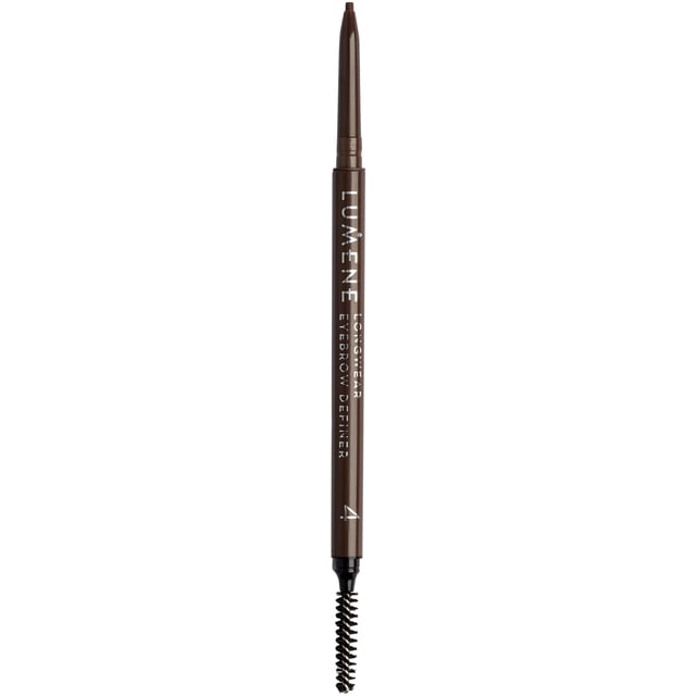 Lumene Longwear Eyebrow Definer 4 Rich Brown 0,09 g | Smink - Ögonbryn - Ögonbrynspenna | Apoteka