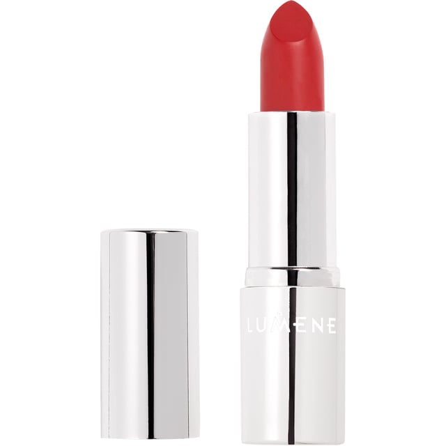 Lumene Luminous Moisture Lipstick 12 Strawberry Kiss 4,7g | Smink - Läppar - Läppstift | Apoteka