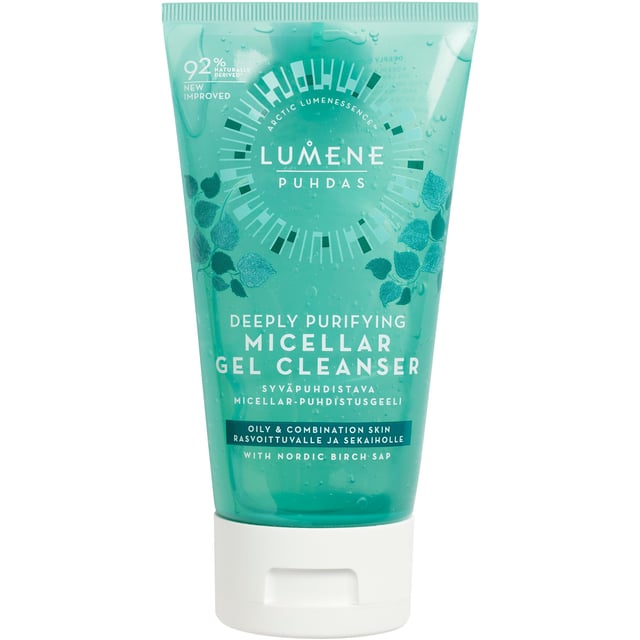 Lumene PUHDAS Micellar Gel Cleanser Rengöringsgel 150 ml