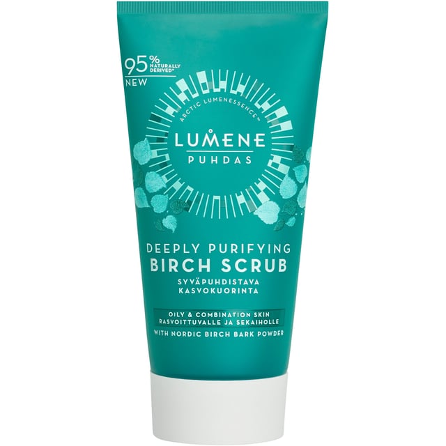 Lumene PUHDAS Deeply Purifying Birch Scrub 75 ml | Hudvård - Ansiktsvård - Ansiktspeeling & ansiktsskrubb | Apoteka