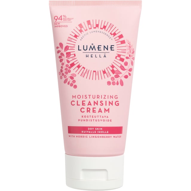 Lumene HELLÄ Moisturizing Cream Cleanser Rengöringskräm 150 ml | Hudvård - Ansiktsvård - Ansiktsrengöring - Rengöringskräm,Smink - Sminkborttagning | Apoteka