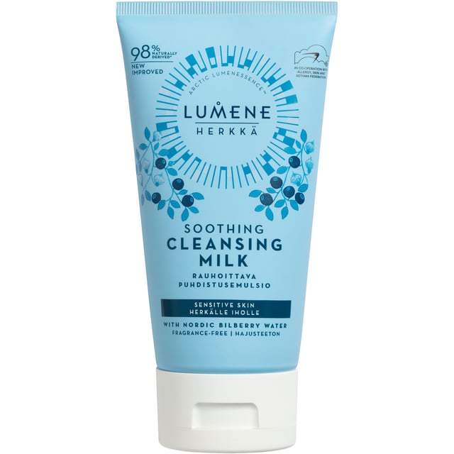 Lumene HERKKÄ Soothing Cleansing Milk 150 ml | Hudvård - Ansiktsvård - Ansiktsrengöring - Rengöringsmjölk,Smink - Sminkborttagning | Apoteka