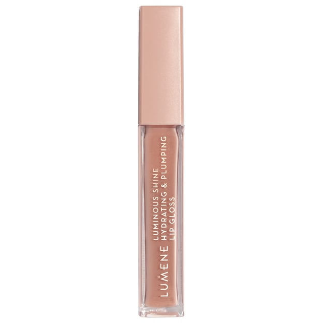 Lumene Luminous Shine Hydrating & Plumping Lip Gloss 1 Pale Honey 5 ml | Smink - Läppar - Läppglans | Apoteka