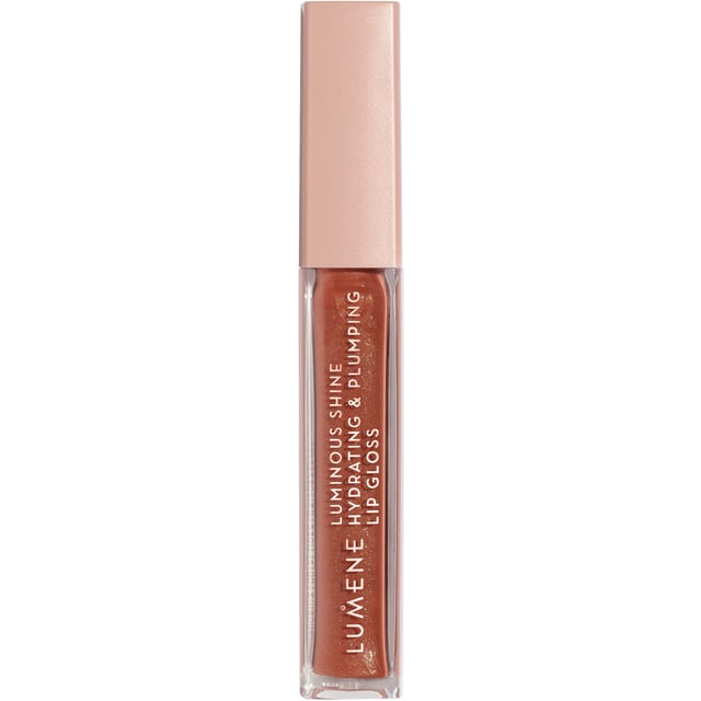 Lumene Luminous Shine Hydrating & Plumping Lip Gloss 8 Sunset Glow 5 ml | Smink - Läppar - Läppglans | Apoteka