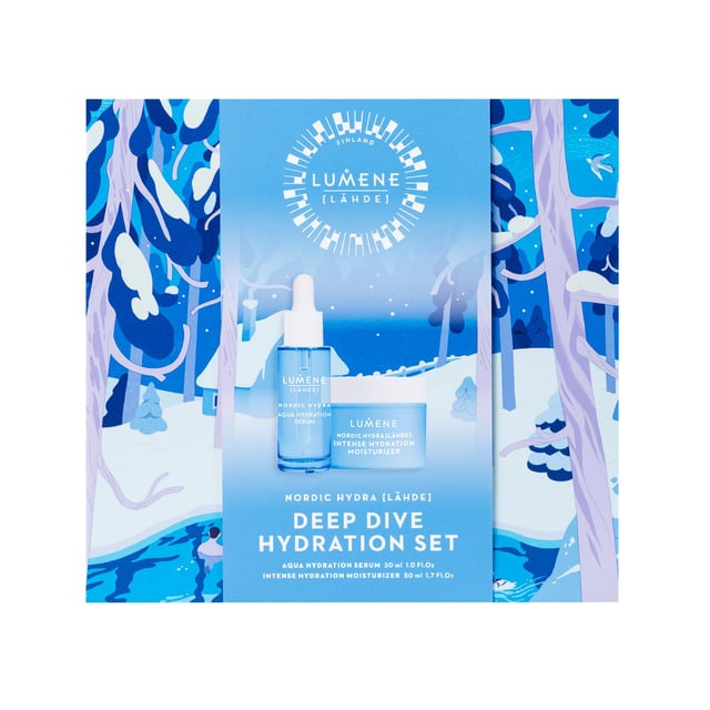 Lumene NORDIC HYDRA Deep Dive Hydration Set 2025 | Hudvård - Ansiktsvård - Serum - Återfuktande serum,Hudvård - Ansiktsvård - Ansiktskräm - Dagkräm | Apoteka