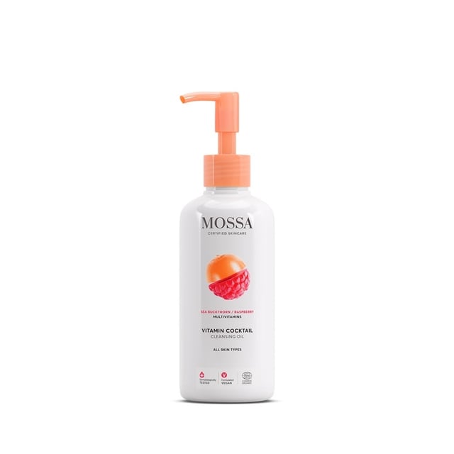 MOSSA Vitamin Cocktail Cleansing Oil 125 ml | Hudvård - Ansiktsvård - Ansiktsrengöring - Rengöringsolja,Smink - Sminkborttagning | Apoteka