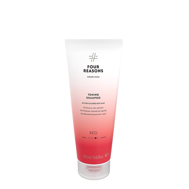 Four Reasons Toning Shampoo Red 250 ml | Hårvård - Schampo - Schampo för färgat hår | Apoteka