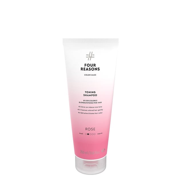 Four Reasons Toning Shampoo Rose 250 ml | Hårvård - Schampo - Schampo för färgat hår | Apoteka