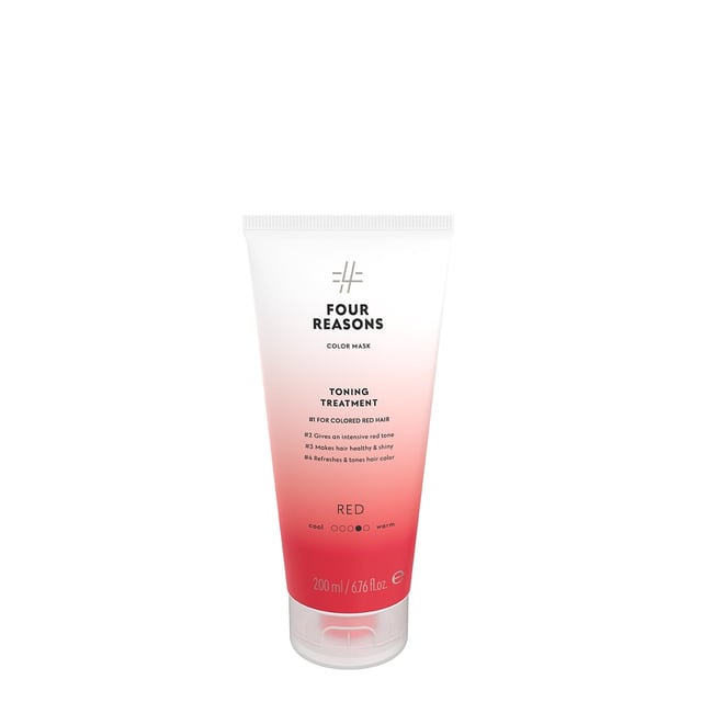 Four Reasons Toning Treatment Red 200 ml | Hårvård - Hårfärg - Toning,Hårvård - Hårinpackning & hårmask | Apoteka