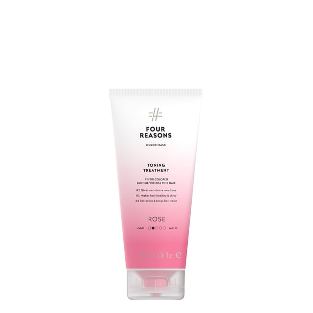 Four Reasons Toning Treatment Rose 200 ml | Hårvård - Hårfärg - Toning,Hårvård - Hårinpackning & hårmask | Apoteka