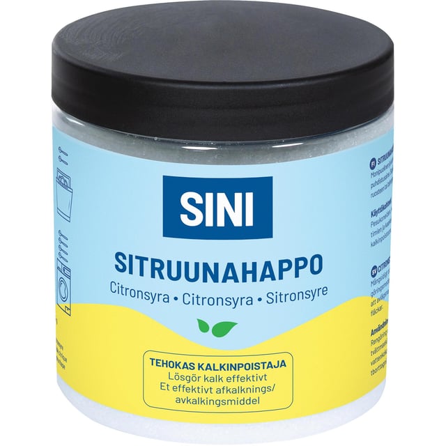 SINI Citronsyra 600 g | Hushåll - Rengöringsmedel,Hushåll - Hushållstillbehör | Apoteka