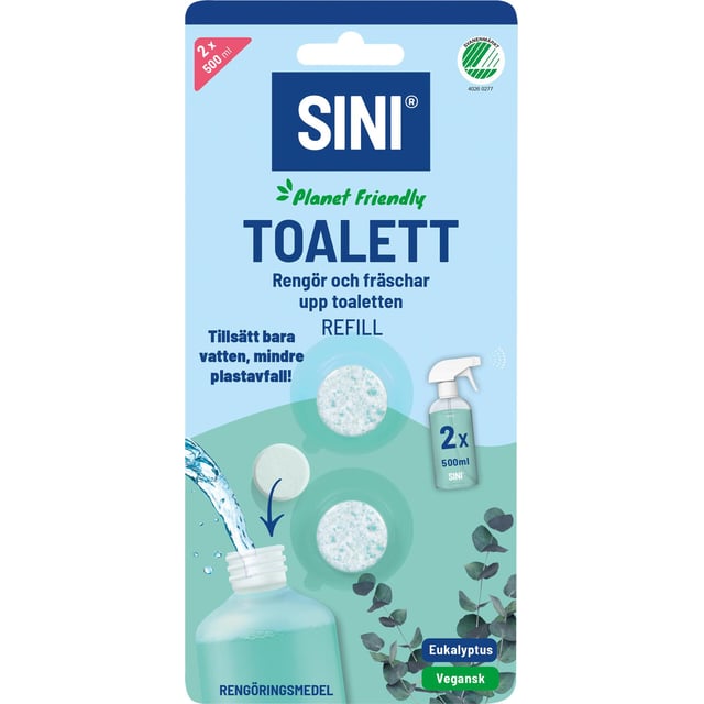 SINI Rengöringstablett WC refill 2-pack | Hushåll - Rengöringsmedel | Apoteka