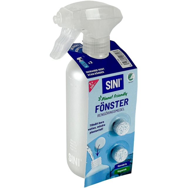 SINI Rengöringstablett Fönster Startpaket | Hushåll - Rengöringsmedel | Apoteka