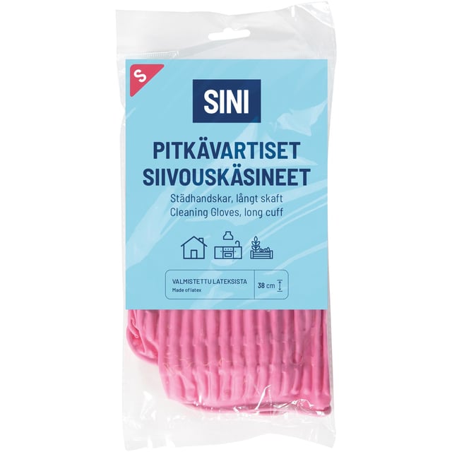 SINI Städhandskar långt skaft S | Hushåll - Hushållstillbehör | Apoteka