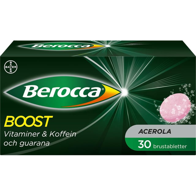 Berocca Boost 30 brustabletter | Vitaminer & kosttillskott - Vitaminer & mineraler - Multivitamin - Multivitaminkomplex,Vitaminer & kosttillskott - Energi & fokus | Apoteka