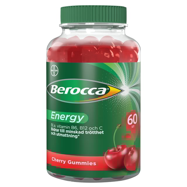 Berocca Energy Gummies 60 tuggtabletter | Vitaminer & kosttillskott - Vitaminer & mineraler - Multivitamin - Multivitaminkomplex,Vitaminer & kosttillskott - Energi & fokus | Apoteka